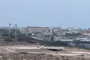 وزیر جنگ آمریکا لحظه سقوط برج مراقبت دریایی چابهار را منتشر کرد + عکس 