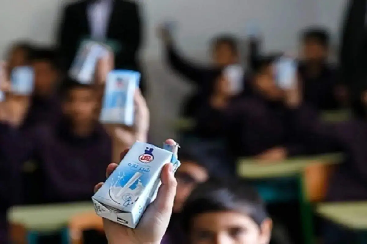 توزیع شیر مدارس فقط برای ۴ استان!