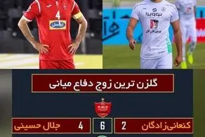 رکورد فوق العاده ز ج خط دفاعی پرسپولیس