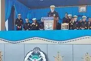 دریادار ایرانی: نیروی دریایی با تمام توان برای اقتدار و عزت ایران اسلامی تلاش می‌کند