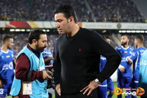 واکنش آقای گل به جدایی نکونام از استقلال +عکس