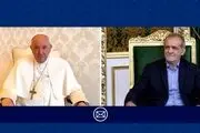 پیام تبریک رئیس‌ جمهور به پاپ فرانسیس