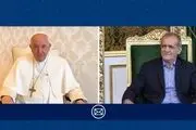 پیام تبریک رئیس‌ جمهور به پاپ فرانسیس