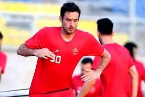 حضور همسر و فرزند بازیکن پرسپولیس در تمرین جنجالی شد +عکس