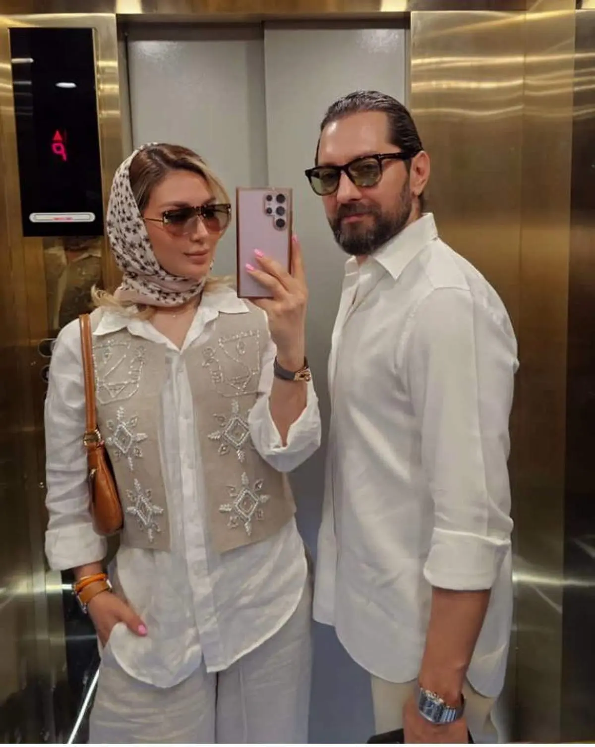مینا مختاری عکس جدید با پسرش گذاشت/ غیبت عجیب بهرام رادان!/ تصویر