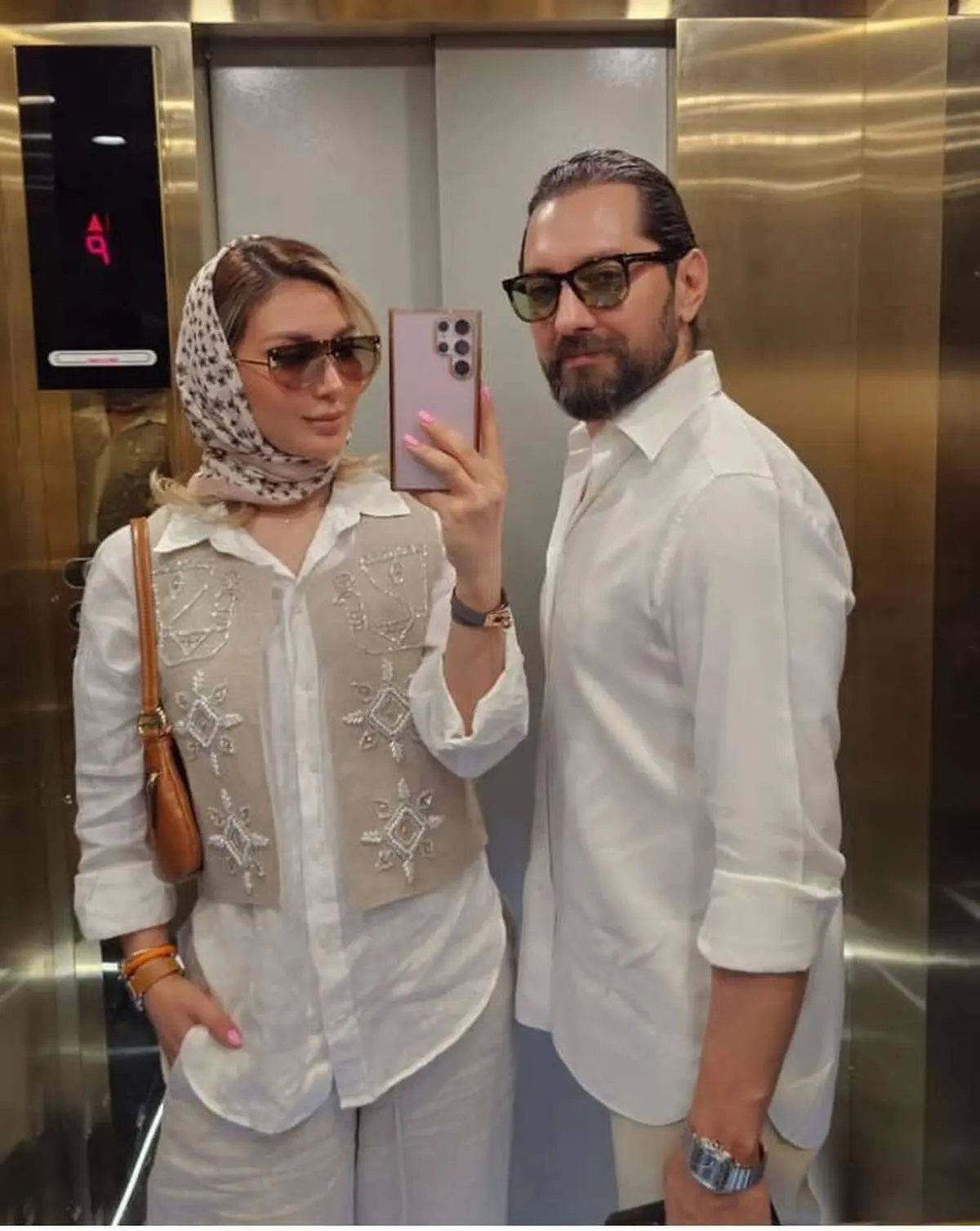 مینا مختاری عکس جدید با پسرش گذاشت/ غیبت عجیب بهرام رادان!/ تصویر