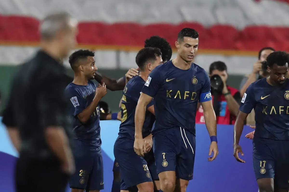 توهین عجیبی که به پرسپولیس در بازی با النصر شد/ عکس