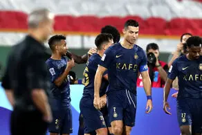 توهین عجیبی که به پرسپولیس در بازی با النصر شد/ عکس