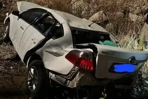 سقوط خودرو به داخل رودخانه ۵ مصدوم بر جای گذاشت/ جزئیات این حادثه