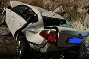 سقوط خودرو به داخل رودخانه ۵ مصدوم بر جای گذاشت/ جزئیات این حادثه