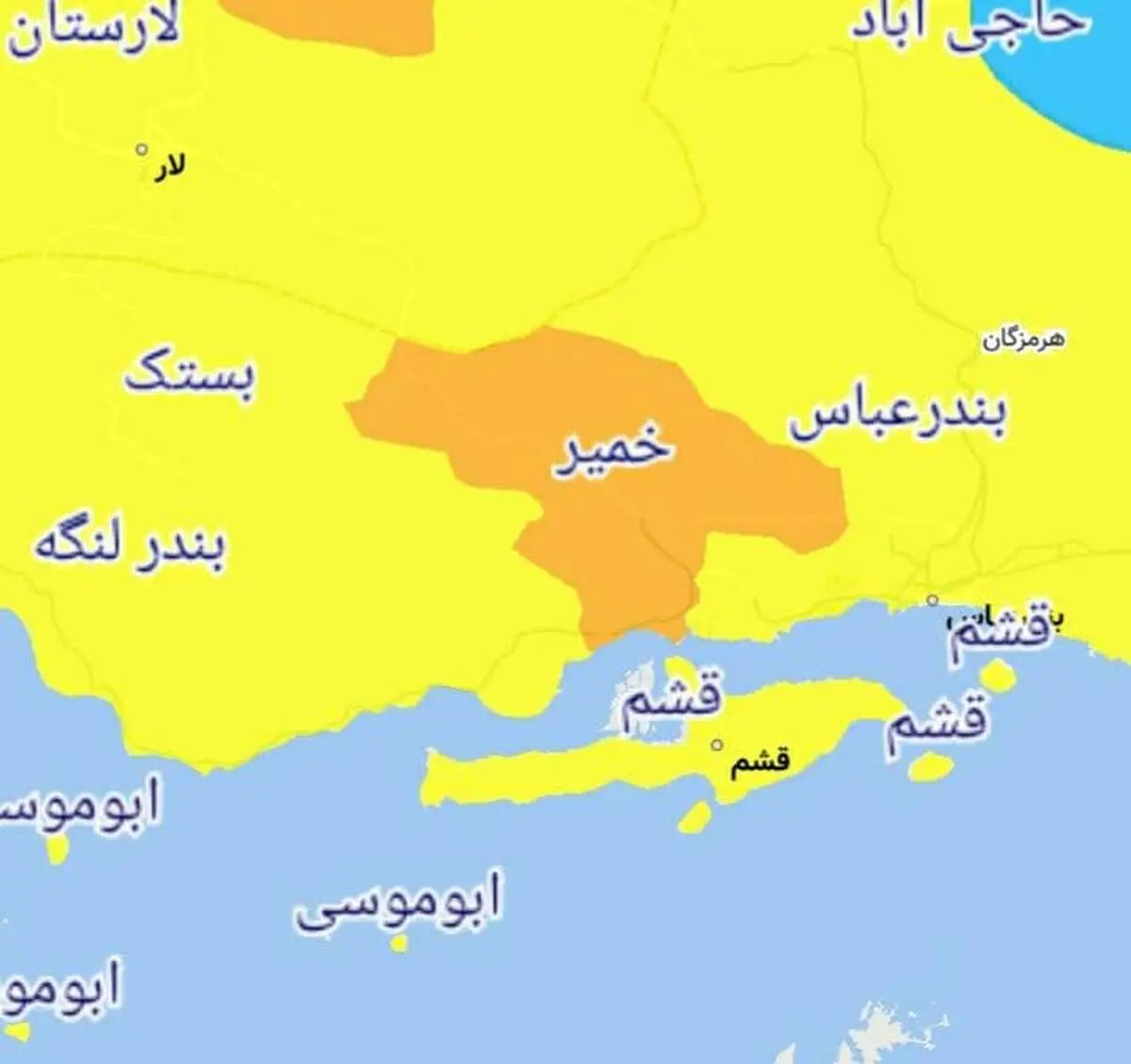 تنها شهر‌ ممنوعه برای سفر نوروزی 1400 در استان هرمزگان