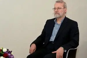 پیکر علی لاریجانی و فرزندش در حرم حضرت معصومه آرام گرفت