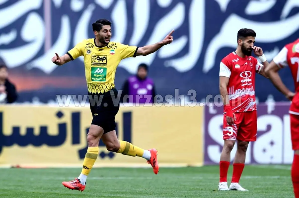 سپاهان پرسپولیس را زیر گرفت