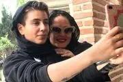 بهاره رهنما و دخترش پریا با کله کچل!/ عکس