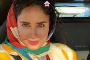 الناز شاکردوست هم کوبید و چهره ای از نو ساخت!/ عکس