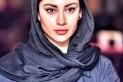 تیپ مافیایی خانم بازیگر+ عکس