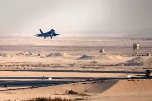 عکس توجه‌برانگیز از پایگاه آمریکا در امارات