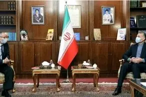 سفیر جدید الجزایر در ایران با وزیر امور خارجه دیدار کرد