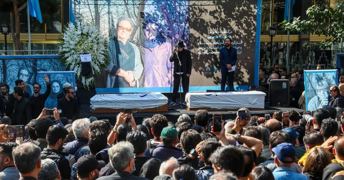دلنوشته غم‌انگیز بهنوش طباطبایی برای داریوش مهرجویی