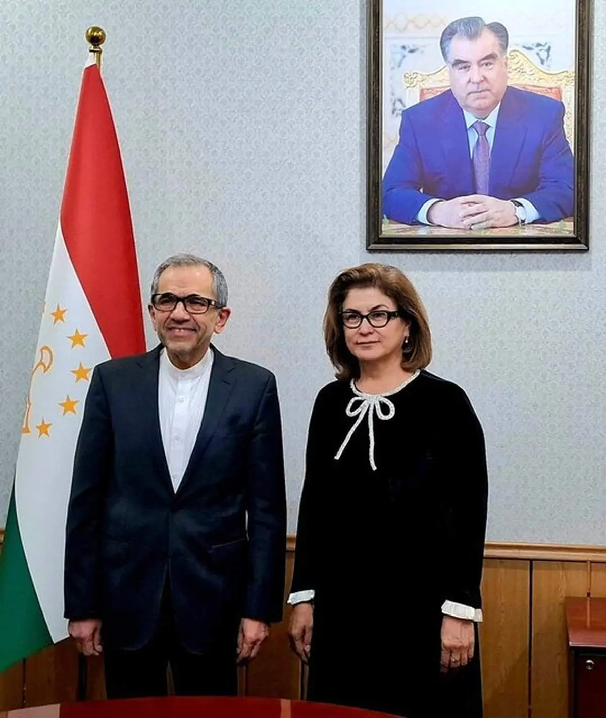 همکاری های فرهنگی محور گفت‌وگوی تخت روانچی با وزیر فرهنگ تاجیکستان