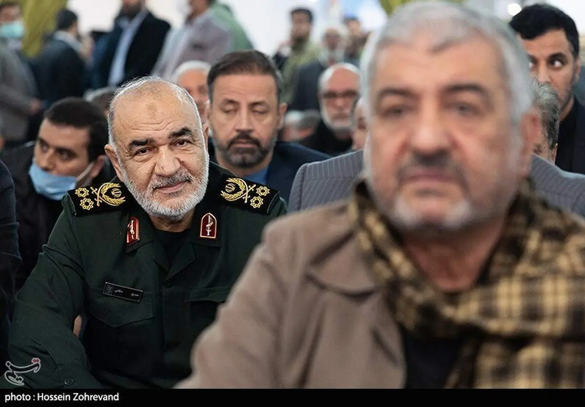 عکس متفاوت از دو فرمانده ارشد سپاه در یک قاب سوژه عکاسان شد+ببینید 