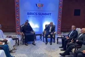 دیدار رئیس جمهور پزشکیان و ولیعهد امارات متحده عربی