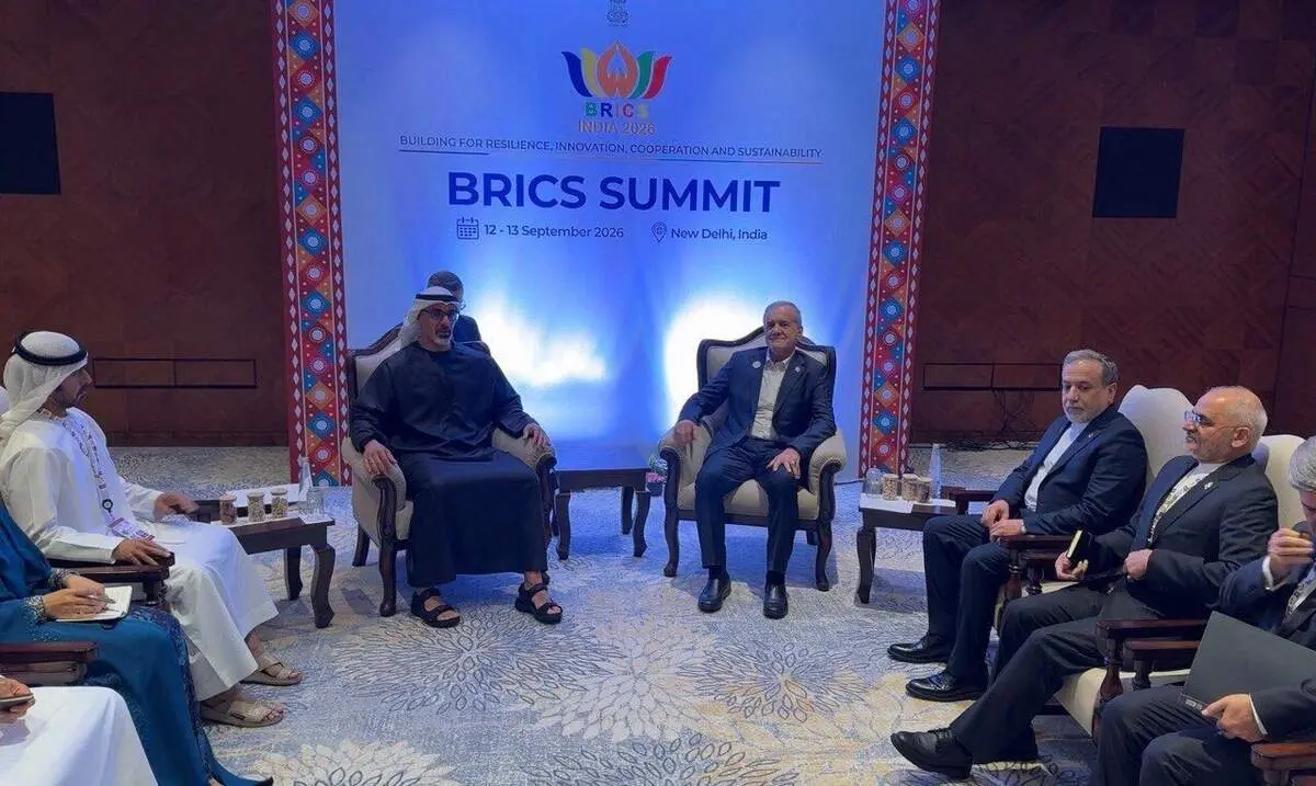 مقام ارشد ایرانی: دیدار رئیس‌جمهور با ولیعهد ابوظبی در فضایی آرام و سازنده برگزار شد