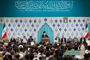برگزاری محفل انس با قرآن با حضور رهبر انقلاب 