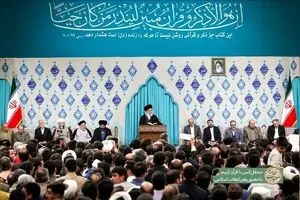 برگزاری محفل انس با قرآن با حضور رهبر انقلاب 
