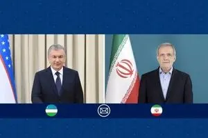 پیام رئیس‌جمهور ازبکستان به پزشکیان