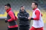 پرسپولیس کریم باقری با سه تغییر مقابل تراکتور 