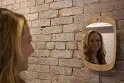 این آینه مخصوص فقط بعداز لبخند کار می‌کند!+عکس