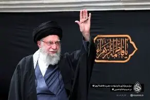 مراسم شام شهادت حضرت زهرا سلام‌الله‌علیها با حضور رهبر انقلاب برگزار شد