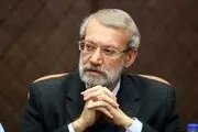 تسلیت علی لاریجانی به رهبر انقلاب+ عکس