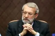 تسلیت علی لاریجانی به رهبر انقلاب+ عکس