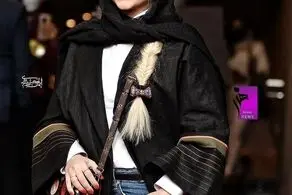 چهره پیر نازنین بیاتی در این عکس‌ها مشخص شد/ عکس