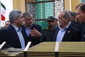 بازدید رئیس‌ جمهور از نیروگاه اتمی بوشهر