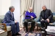 آوازخوانی استاد علی نصیریان در دیدار پزشکیان + فیلم 