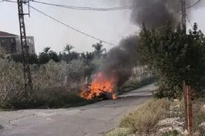 حمله پهپادی اسرائیل به لبنان 