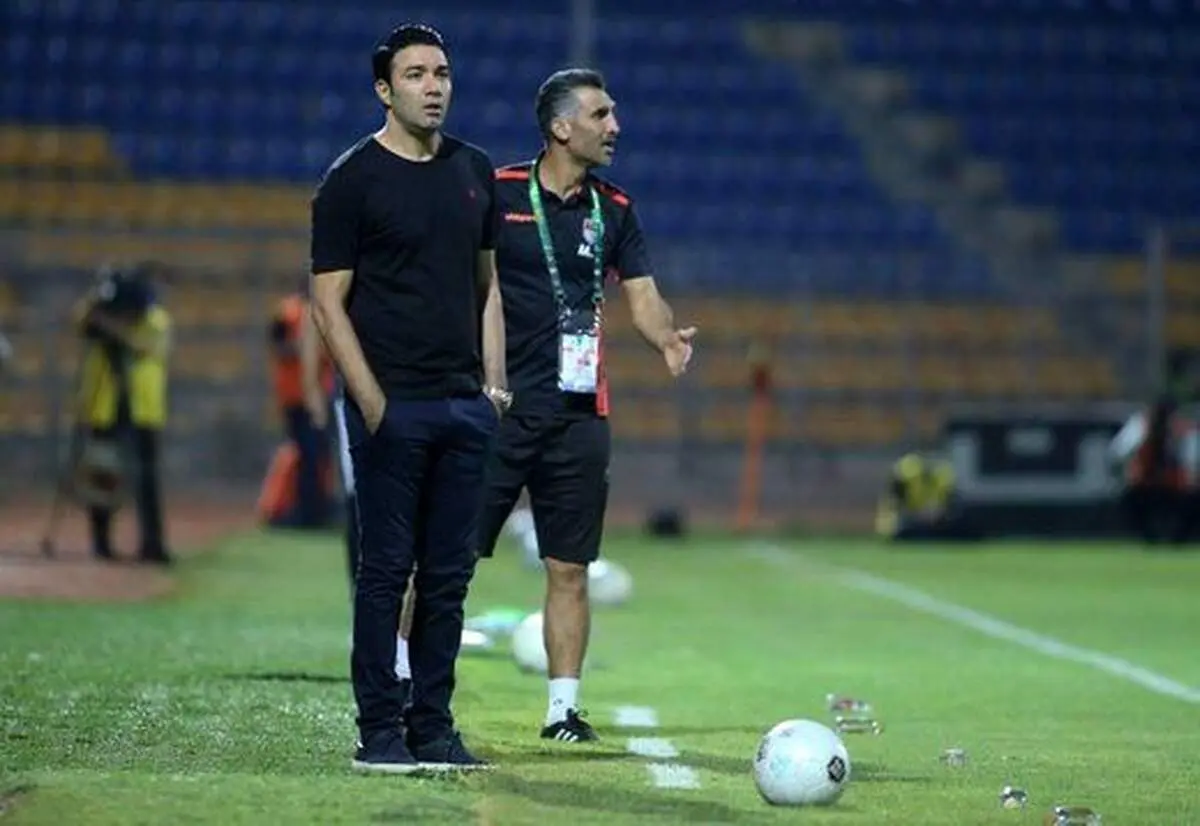 اولین بازیکن استقلال به نکونام تبریک گفت