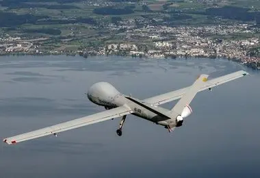 یک فروند پهپاد هرمس ۹۰۰ در آسمان شیراز منهدم شد