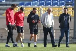 آشتی کنان ستاره های پرسپولیس با درویش