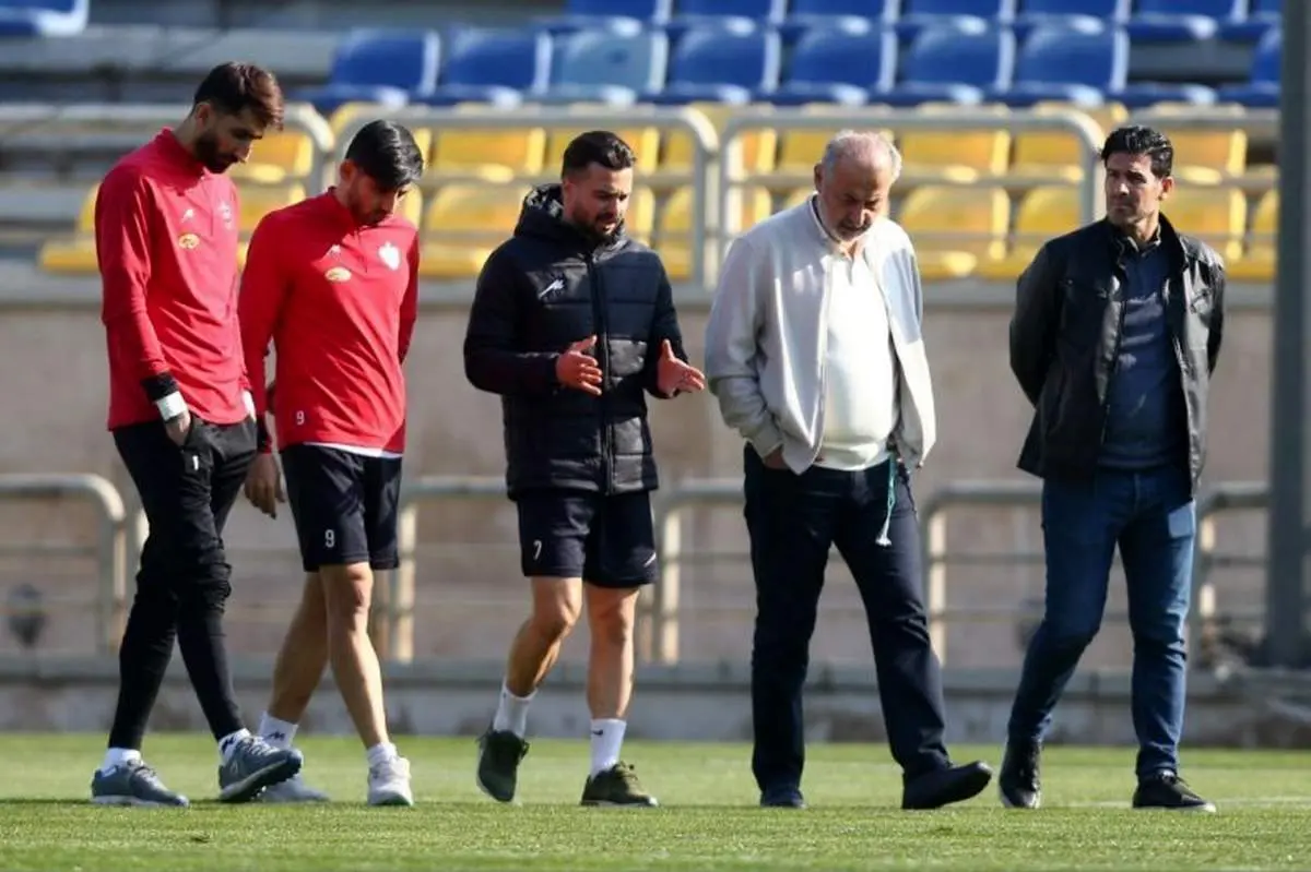 صدای عالیشاه و بیرانوند در حضور مدیرعامل پرسپولیس بلند شد