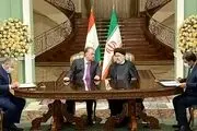 ۱۷ سند همکاری بین ایران و تاجیکستان امضا شد 