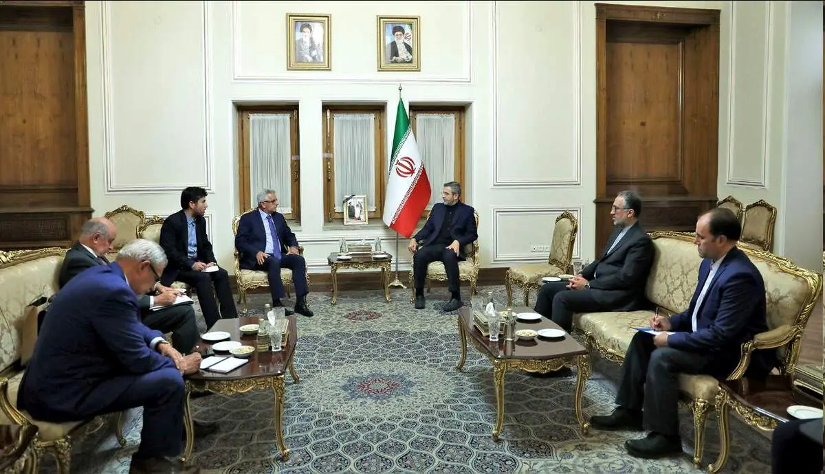 دیدار معاون وزیر روابط خارجی وزارت خارجه کوبا با باقری