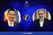 گفتگوی تلفنی وزرای امور خارجه جمهوری اسلامی ایران و تایلند 