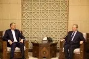 گفتگوی وزیران امور خارجه ایران و سوریه در دمشق