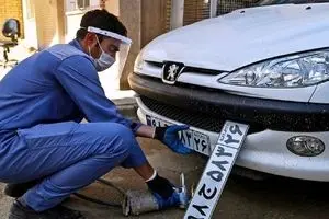 فعالیت تعویض پلاک سیار پلیس در تهران و سایر شهرها