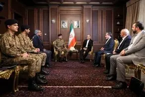 دیدار فرمانده ارتش پاکستان با رئیس‌جمهور