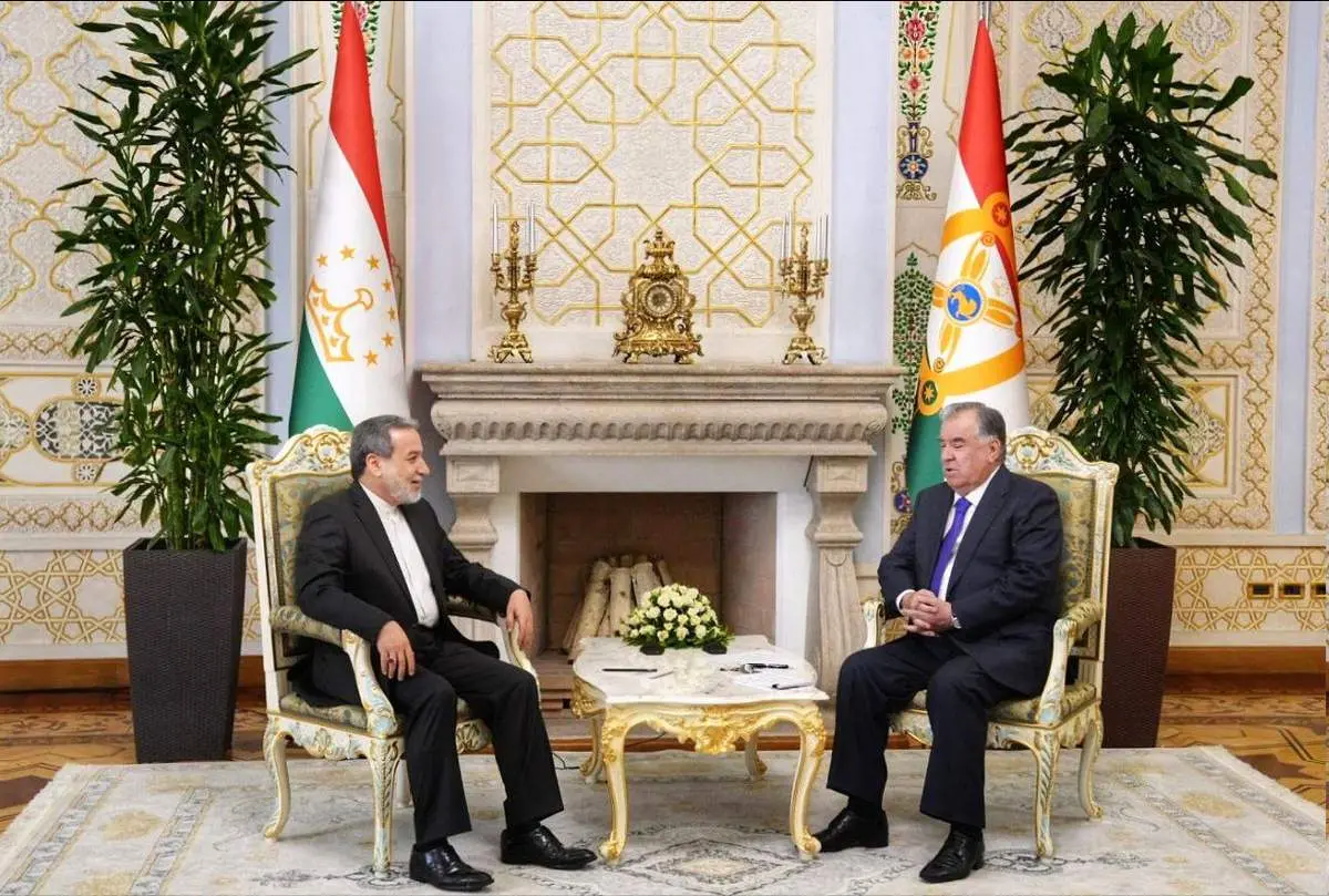 دیدار عراقچی با رئیسجمهور تاجیکستان
